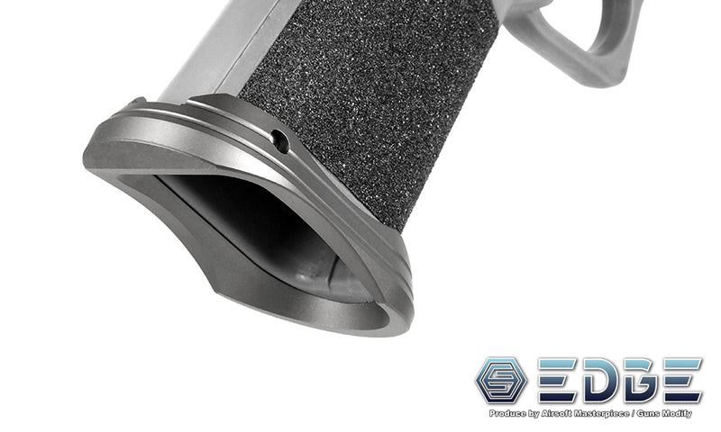 Load image into Gallery viewer, EDGE Custom "M1" Aluminum Magwell for Hi-CAPA - Black