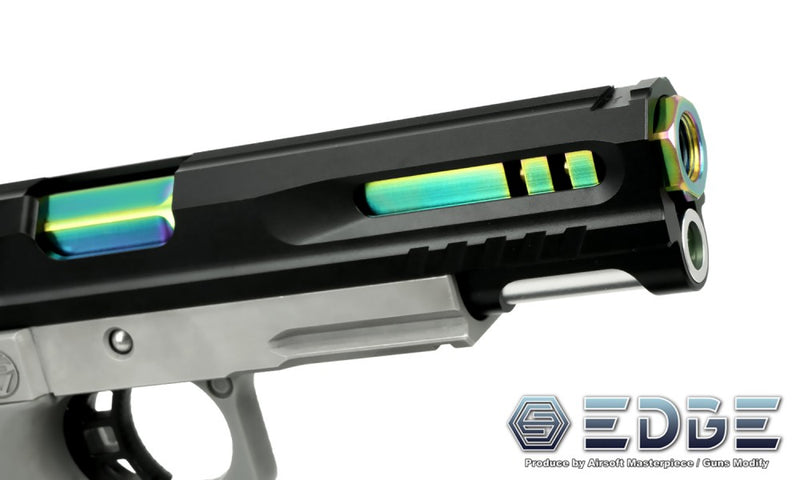 Load image into Gallery viewer, EDGE Custom “HEXA” Stainless Steel Outer Barrel for Hi-CAPA 5.1