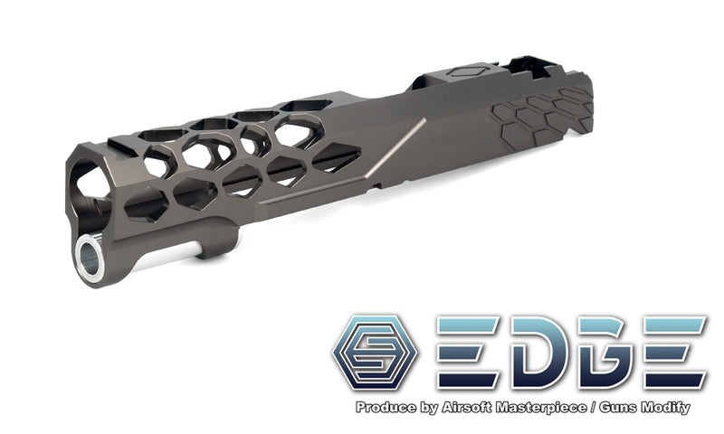 Load image into Gallery viewer, EDGE Custom "SHIELD" Aluminum Standard Slide for Hi-CAPA/1911