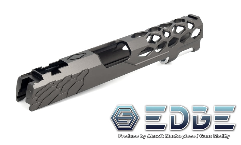 Load image into Gallery viewer, EDGE Custom "SHIELD" Aluminum Standard Slide for Hi-CAPA/1911
