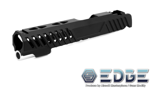 EDGE Custom "RAZOR" Aluminum Standard Slide for Hi-CAPA/1911 Black