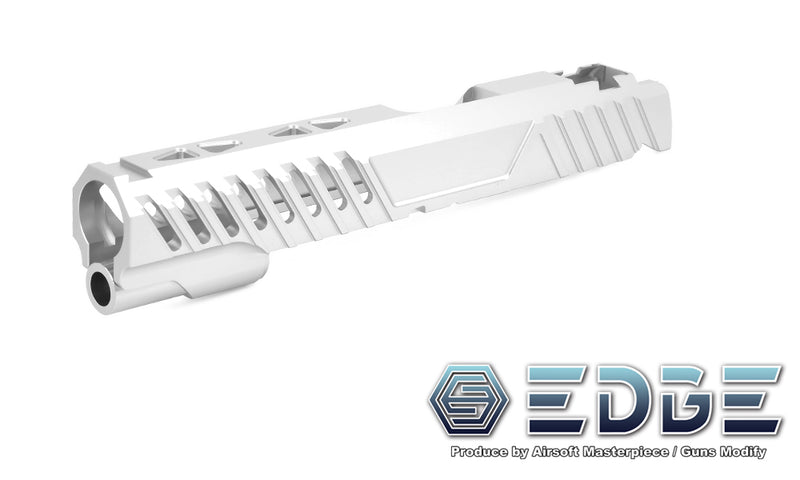 Load image into Gallery viewer, EDGE Custom "RAZOR" Aluminum Standard Slide for Hi-CAPA/1911 Sliver