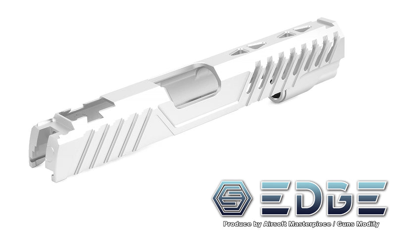 Load image into Gallery viewer, EDGE Custom "RAZOR" Aluminum Standard Slide for Hi-CAPA/1911 Sliver