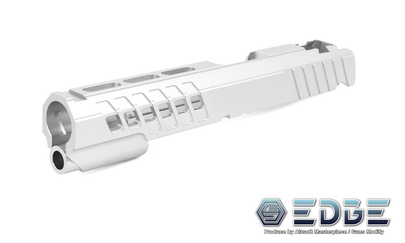 Load image into Gallery viewer, EDGE Custom "ANA" Aluminum Standard Slide for Hi-CAPA/1911 Black