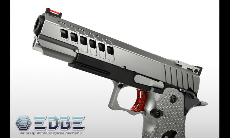 Load image into Gallery viewer, EDGE Custom &quot;ANA&quot; Aluminum Standard Slide for Hi-CAPA/1911 Black
