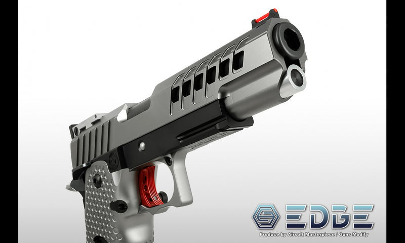 Load image into Gallery viewer, EDGE Custom "ANA" Aluminum Standard Slide for Hi-CAPA/1911 Black