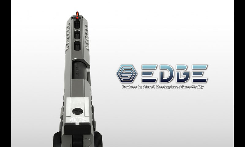 Load image into Gallery viewer, EDGE Custom "ANA" Aluminum Standard Slide for Hi-CAPA/1911 Black
