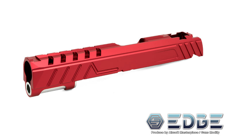 Load image into Gallery viewer, EDGE Custom "DIVA" Aluminum Standard Slide for Hi-CAPA/1911 Red