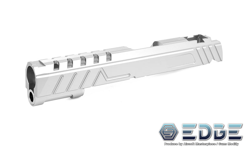 Load image into Gallery viewer, EDGE Custom "DIVA" Aluminum Standard Slide for Hi-CAPA/1911 Sliver