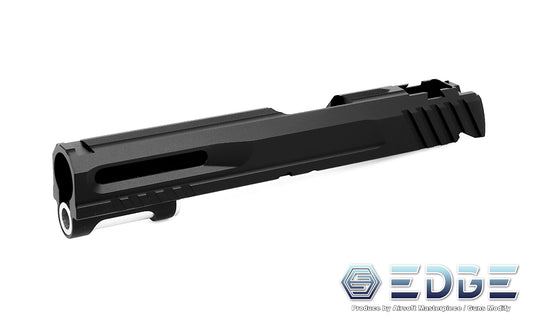 EDGE Custom "NORRIS" Aluminum Standard Slide for Hi-CAPA/1911 Black