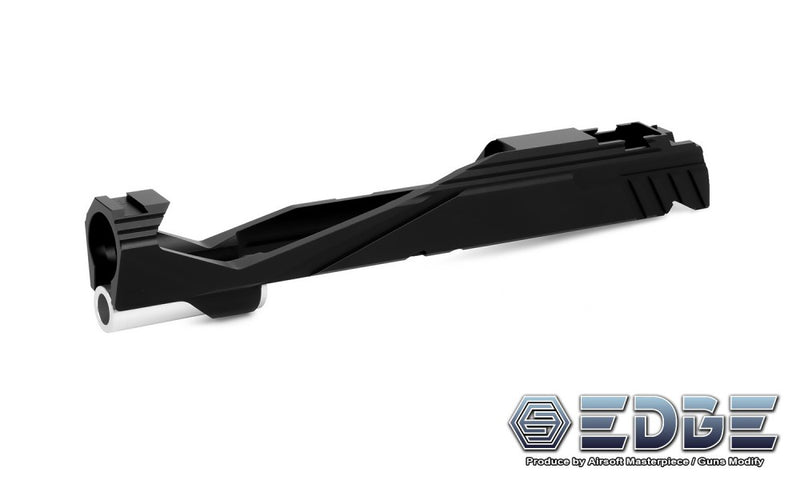 Load image into Gallery viewer, EDGE Custom "GIGA" Aluminum Standard Slide for Hi-CAPA/1911 - Black