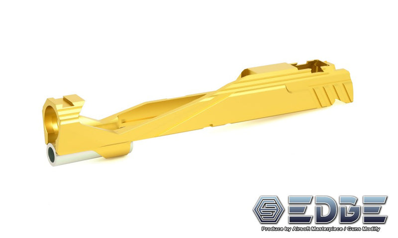 Load image into Gallery viewer, EDGE Custom &quot;GIGA&quot; Aluminum Standard Slide for Hi-CAPA/1911 - Gold
