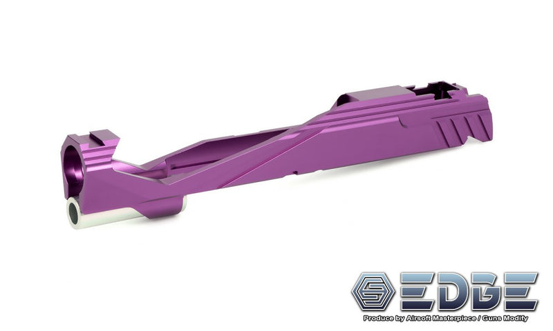 Load image into Gallery viewer, EDGE Custom "GIGA" Aluminum Standard Slide for Hi-CAPA/1911 - Purple