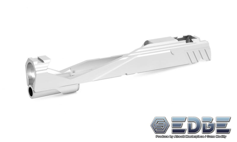 Load image into Gallery viewer, EDGE Custom "GIGA" Aluminum Standard Slide for Hi-CAPA/1911 - Silver