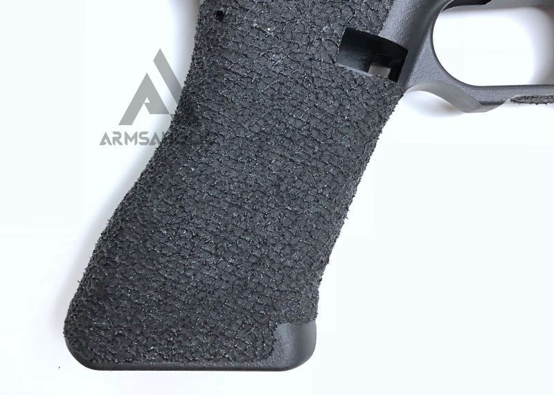 Load image into Gallery viewer, ArmsAholic Custom FI-style Lower Frame for Marui G17 / G18C Airsoft GBB - Black New Version
