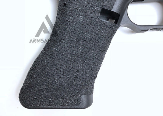 ArmsAholic Custom FI-style Lower Frame for Marui G17 / G18C Airsoft GBB - Black New Version