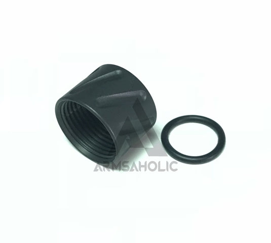 5KU Diagonals Knurled Thread Protector -14mm CCW