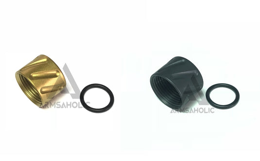 5KU Diagonals Knurled Thread Protector -14mm CCW