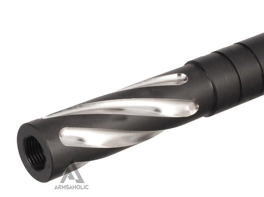 5KU Tornado 4.3 inch Stainless Outer Barrel for Hi-CAPA (M11 CW) Black