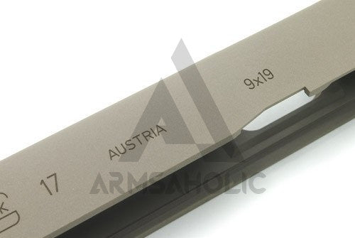 Load image into Gallery viewer, Guarder Aluminum Slide for MARUI G17 (CERAKOTE FDE) #GLK-16C(FDE)
