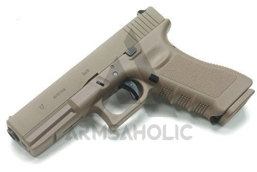 Load image into Gallery viewer, Guarder Aluminum Slide for MARUI G17 (CERAKOTE FDE) #GLK-16C(FDE)
