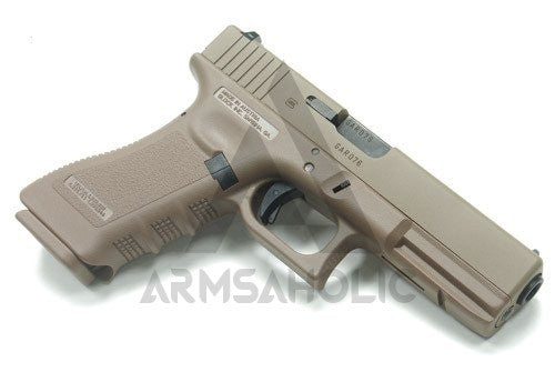 Load image into Gallery viewer, Guarder Aluminum Slide for MARUI G17 (CERAKOTE FDE) #GLK-16C(FDE)
