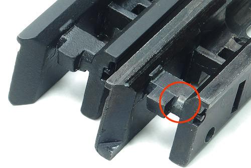 Load image into Gallery viewer, Guarder Steel Rail Mount for TM MARUI G26/KJ G27 SQ Coating #GLK-102