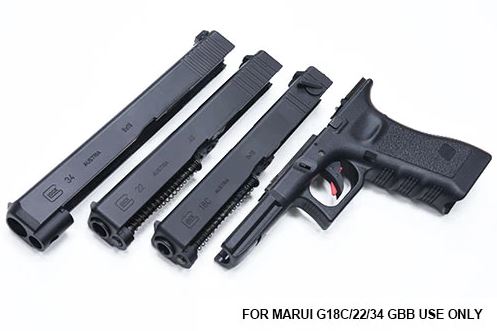 Load image into Gallery viewer, Guarder Smooth Trigger For MARUI G18C/22/34 GBB (Black) #GLK-134(BK)