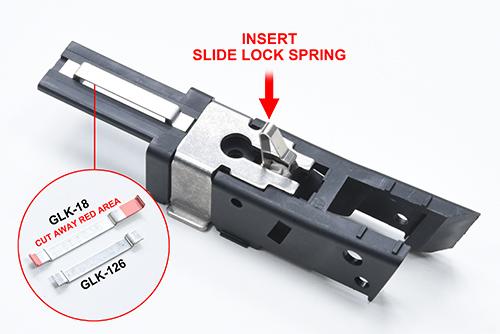 Load image into Gallery viewer, Guarder G17/18C/22/34 New Generation Frame Rail Mount (Black) #GLK-139(BK)