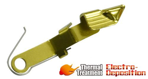 Load image into Gallery viewer, Guarder Extended Slide Stop for MARUI G19 - Gold #GLK-155(B)GD