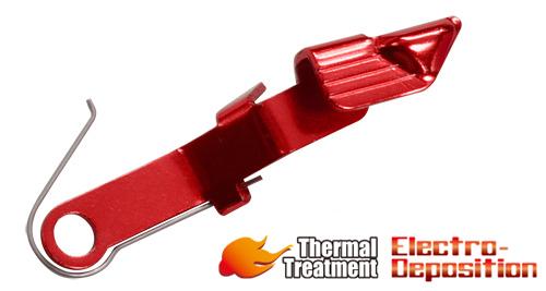 Load image into Gallery viewer, Guarder Extended Slide Stop for MARUI G19 Gen3/G17 Gen4 - Red #GLK-155(B)RD