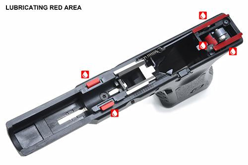 Load image into Gallery viewer, Guarder New Lower Frame Complete Set for MARUI G17/22/34 (U.S. Version) Black
