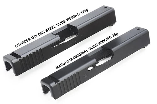 Load image into Gallery viewer, Guarder Steel CNC Slide for TOKYO MARUI G19 (Black) #GLK-175(BK)
