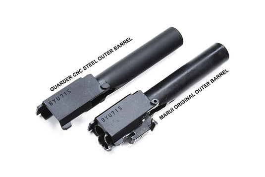 Guarder CNC Steel Outer Barrel for TOKYO MARUI G19 Gen3 Black