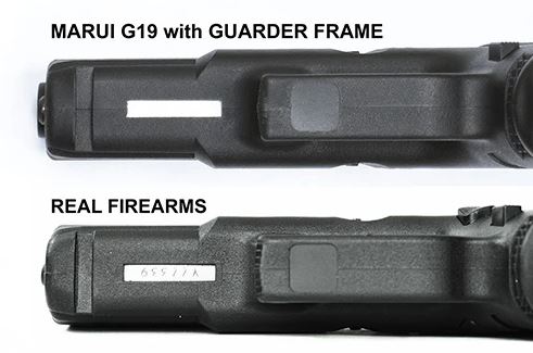 Load image into Gallery viewer, Guarder Original Frame for MARUI G19 (EURO Ver./Black) #GLK-181(BK)