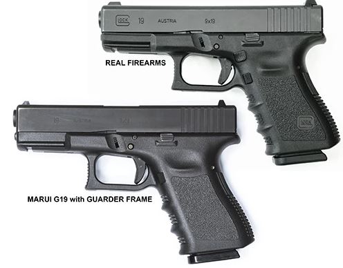 Load image into Gallery viewer, Guarder Original Frame for MARUI G19 (EURO Ver./Black) #GLK-181(BK)