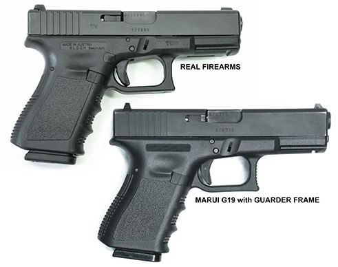 Load image into Gallery viewer, Guarder Original Frame for MARUI G19 (EURO Ver./Black) #GLK-181(BK)