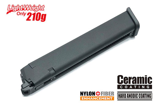 Guarder Light Weight Aluminum Magazine For TOKYO MARUI G18C (Black) 