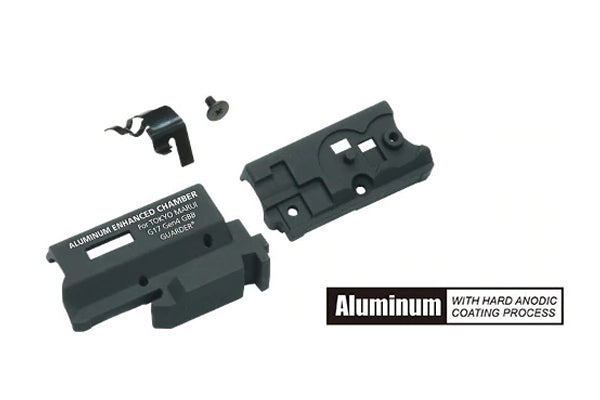 Load image into Gallery viewer, Guarder Enhanced Hop-Up Chamber for MARUI G17 Gen4 #GLK-208(A) Black