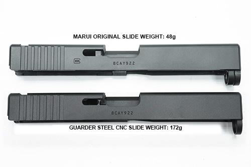 Load image into Gallery viewer, Guarder Steel CNC Slide for MARUI G17 Gen4 (Black) #GLK-215(BK)