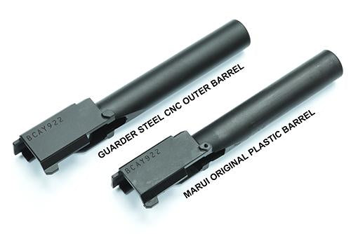 Guarder CNC Steel Outer Barrel for MARUI G17 Gen4 (Black)