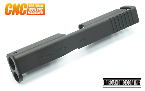 Load image into Gallery viewer, Guarder Aluminum CNC Slide for MARUI G19 Gen4 (Black) #GLK-256(BK)