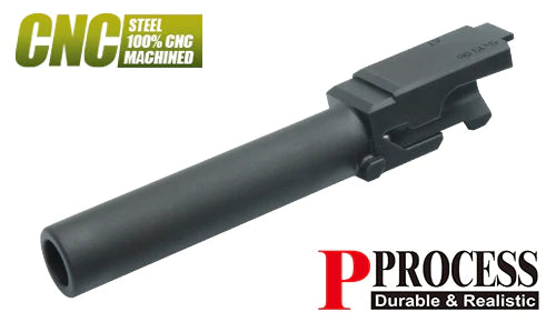 Load image into Gallery viewer, Guarder CNC Steel Outer Barrel for MARUI G19 Gen4 (Black) #GLK-259(BK)