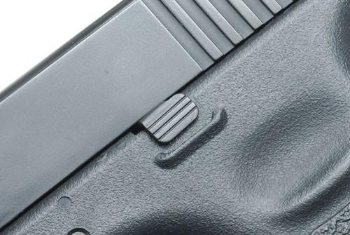 Load image into Gallery viewer, Guarder Standard Slide Stop for TM TOKYO MARUI G-Series #GLK-44(A)BK