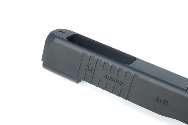 Load image into Gallery viewer, Guarder G34 6061 Aluminum CNC Slide & Steel Barrel Kit for MARUI G17 (Custom Ver. Black) #GLK-65BK