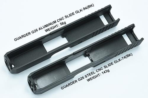 Load image into Gallery viewer, Guarder Steel CNC Slide for MARUI G26 Gen3 (Standard/Black) 2021 New Ver. #GLK-74(BK)