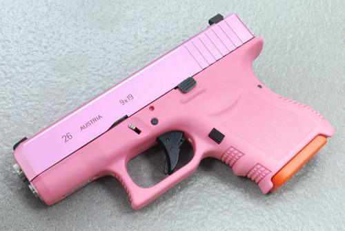 Load image into Gallery viewer, Guarder G26 CNC Aluminum Slide & Stainless Barrel Set for TM G26 (Pink) #GLK-94(P)