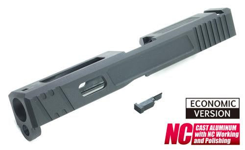 Guarder S-Type Custom Aluminum Slide for TM Tokyo MARUI G17 GBB series - Black