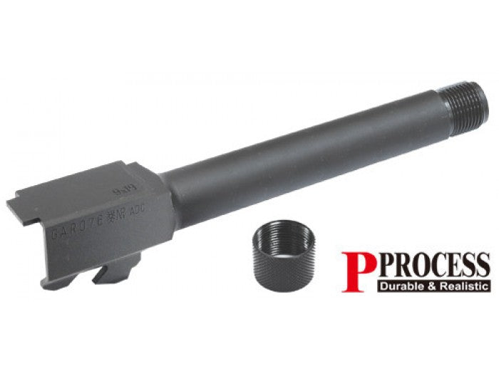Load image into Gallery viewer, Guarder Steel Threaded Outer Barrel for Tokyo Marui TM G17 (14mm CCW Negative)