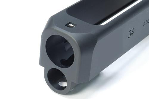 Guarder G34 Steel CNC Slide & Barrel Kit for TM G17 (Standard Ver. Black)
